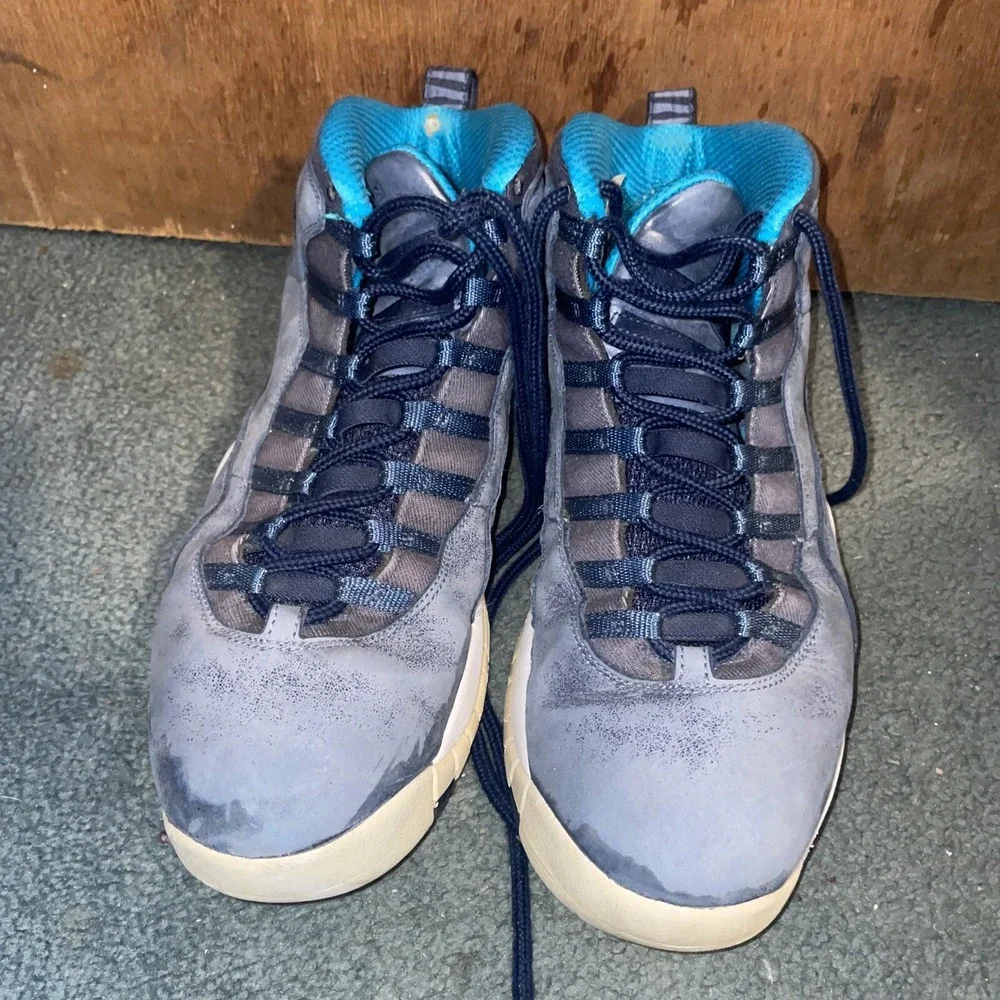 Jordan 10 Retro Los Angeles 2016 Sneakers 310805-404 Men Size 13‎